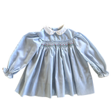 size 24 months baby blue dress