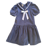 size 4 years navy sailor dress
