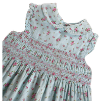 size 5 years blue floral dress