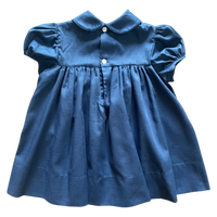 size 3 years blue peter pan dress