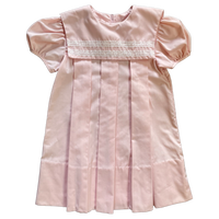 size 6 years pink pleated dress