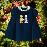 size 1/2 years sharing an apple dress